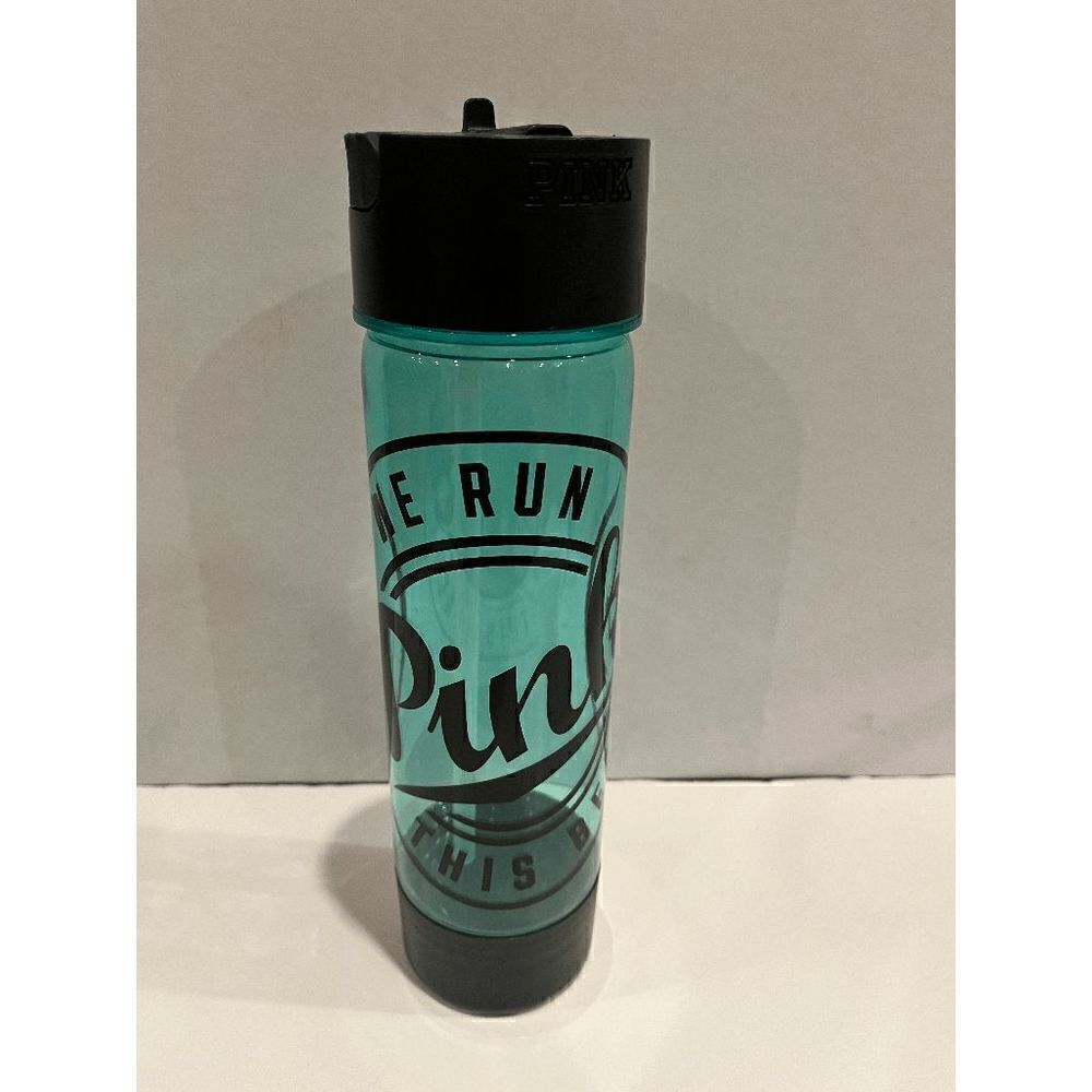 PINK Victoria’s Secret Plastic Water Bottle Blue